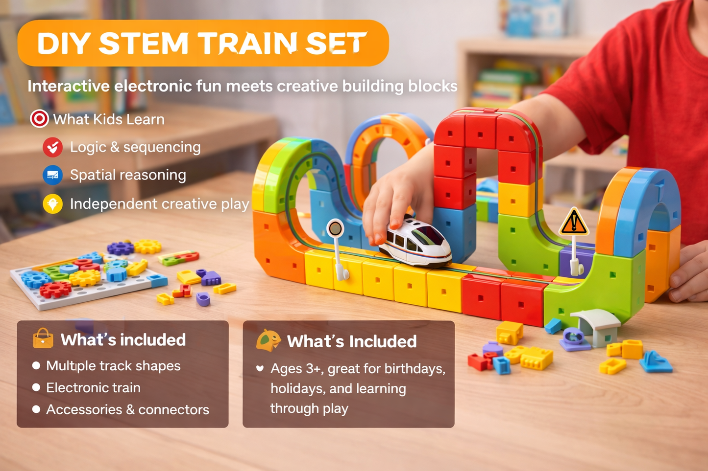 Tiny Tales Discovery Train Set